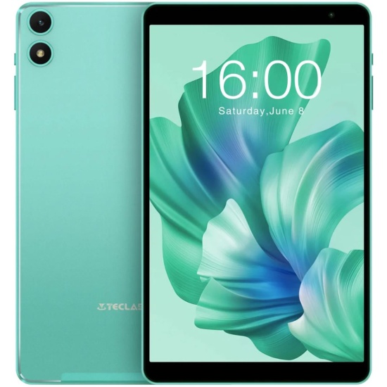 Планшет 8'' TECLAST P85T Allwinner A523/4GB/64GB/IPS/1280x800/Android 14/2Mpix/0,3Mpix/BT/GPS/WiFi/Touch/microSD 1TB/5000mAh/мята