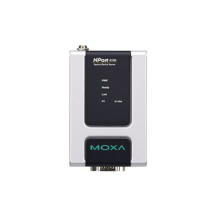 Преобразователи в беспроводной Ethernet Преобразователь MOXA NPort 6150-T 1 Port Terminal Server, 3 in 1, 10/100M Ethernet, 12-48 VDC, t: -40/75 w/o adapter