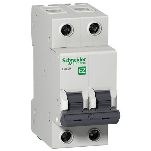 Автоматический выключатель Schneider Electric EZ9F34240 Easy9 - 2P, тип хар-ки C, 40 А, 400 В AC, 4.5кА