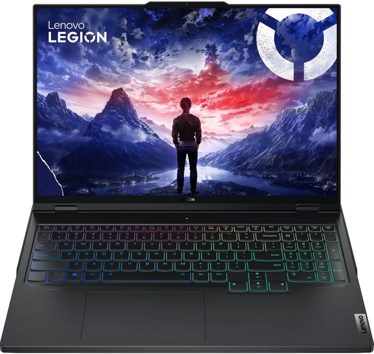 Ноутбук Lenovo Legion Pro 7 16IRX9H 83DE004HRK i9-14900HX/32GB/1TB SSD/GeForce RTX 4090 16GB/16 IPS/WiFi/BT/cam/noOS/black