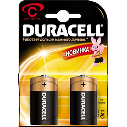 Батарейка Duracell LR14 Basic 2шт, size С