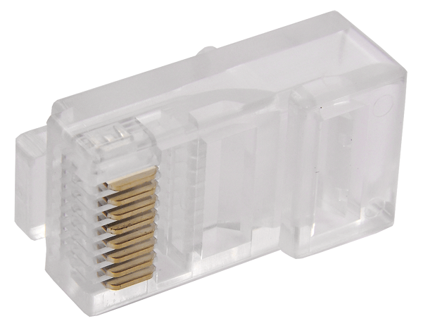 Коннектор SUPRLAN 10-0209 8P8C UTP 5e (RJ-45) уп. 100шт