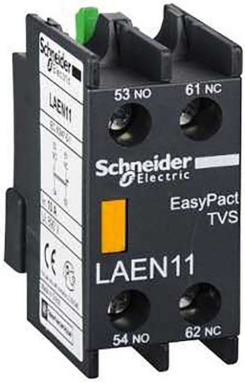 Блок Schneider Electric LAEN11 EasyPact TVS TeSys E контактный дополнительный 1НО+1НЗ