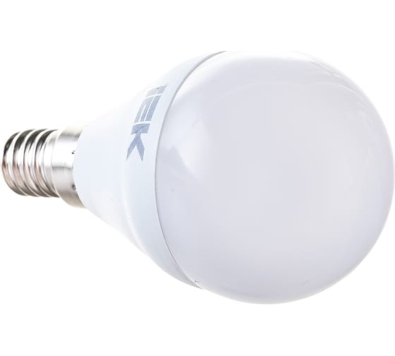 Лампа светодиодная IEK LLE-G45-5-230-40-E14 Eco G45 5Вт шар 4000К нейтр. бел. E14 450лм 230-240В