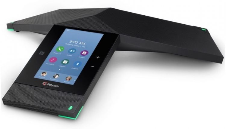 Терминал Polycom Trio 8800 2200-66070-022 IP conference phone with built-in Wi-Fi, Bluetooth/NFC. Power over Ethernet. Includes: 7.6m/25ft Ethernet ca