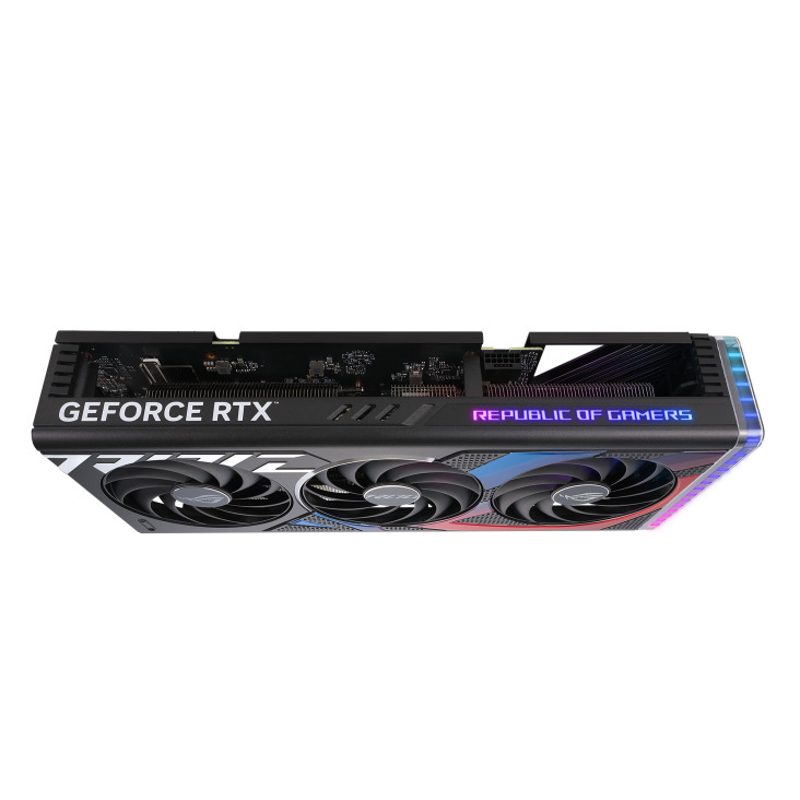 Видеокарта PCI-E ASUS GeForce RTX 4070 SUPER ROG STRIX GAMING OC (ROG-STRIX-RTX4070S-O12G-GAMING) 90YV0KD0-M0NA00 12GB GDDR6X 192bit 5nm 2640/21000MHz