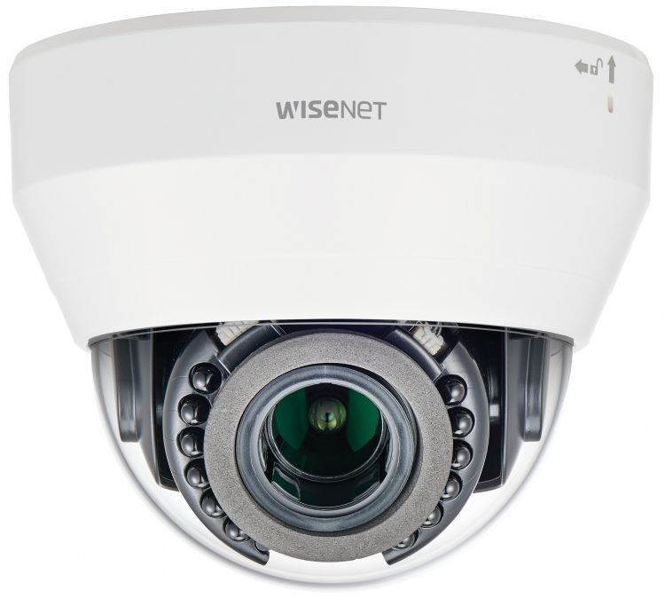 Видеокамера IP Wisenet LND-6070R 1/2.9 CMOS, 2Мп, 30к/сек, цв. 0,095/ 0лк, ИК подсветка 20 м; H.264, 3.2 ~ 10 мм (F1.6 ~ F2.9), 101.6° ~ 31.3°, день/