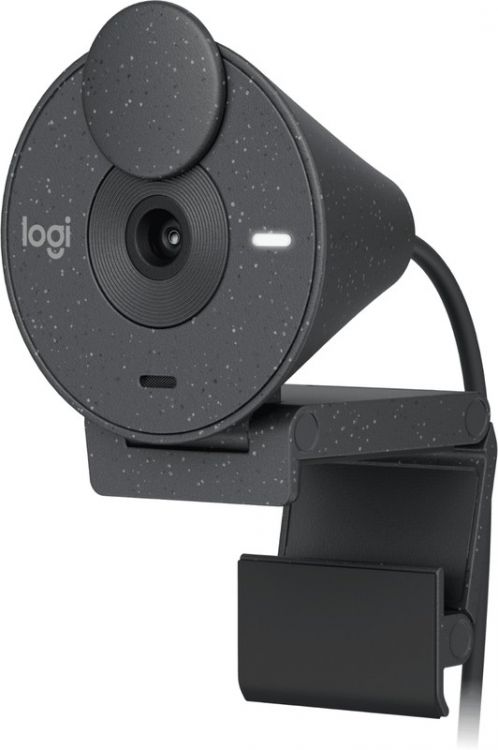 Веб-камера Logitech BRIO 300 960-001436 Full HD, graphite