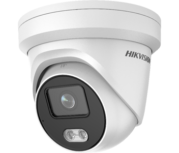 Купольные  Xcom-Shop Видеокамера IP HIKVISION DS-2CD2327G2-LU(4mm) 2Мп, 1/2.8 CMOS, 4мм, 84°, 0.0005лк/F1.0, H.265/H.265+/H.264/H.264+/MJPEG, 1920*1080 25к/с, WDR, 3D DNR