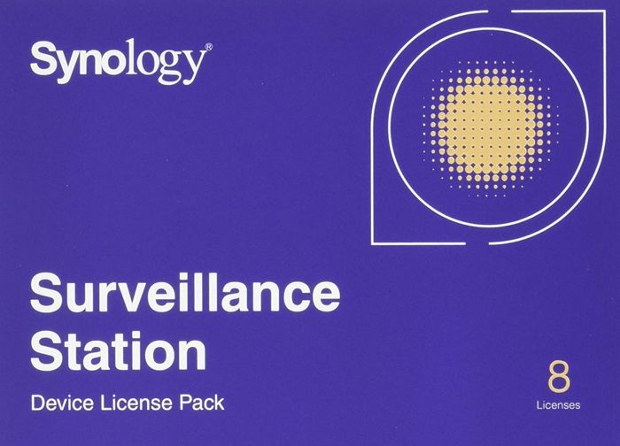 Лицензия на ПО Synology Surveillance Station Device License Pack 8 LICENSEPACK8 для подключения восьми IP камер