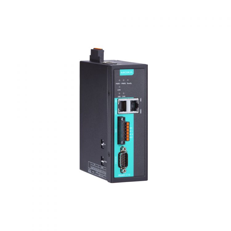 Преобразователь MOXA MGate 5118-T 1-port J1939 to Modbus/PROFINET/EtherNet/IP gateway, t: -40/75