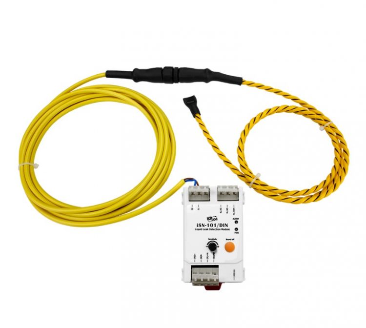 Модуль ICP DAS iSN-101/S/DIN CR 1-channel Liquid Leak Detection Module (DIN Rail mount) (RoHS) Includes an iSN-101 Module, a 1m Liquid Leak Detection