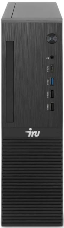  Компьютер iRu 310SC SFF 1969046 i3 10105/8GB/256GB SSD/UHD graphics 630/GbitEth/Win11Pro/200W/черный