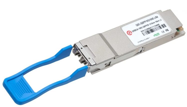 Трансивер QTECH QSC-QSFP10G100E-LR4 QSFP28, LR4, 10km