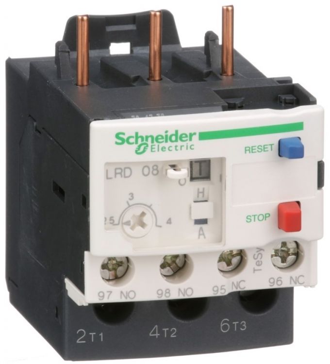 Реле Schneider Electric LRD08 тепловое реле 2,5-4А