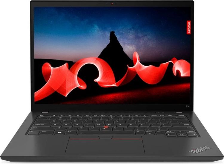 Ноутбук Lenovo ThinkPad T14 Gen 4 21HD003HRT i5-1335U/16GB/512GB SSD/Iris Xe Graphics/14 WUXGA IPS/WiFi/BT/DOS/thunder black