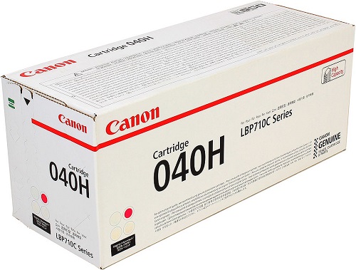 Тонер-картридж Canon 040 H M 0457C001 пурпурный, для i-SENSYS LBP712Cx, LBP710Cx 10000 стр.