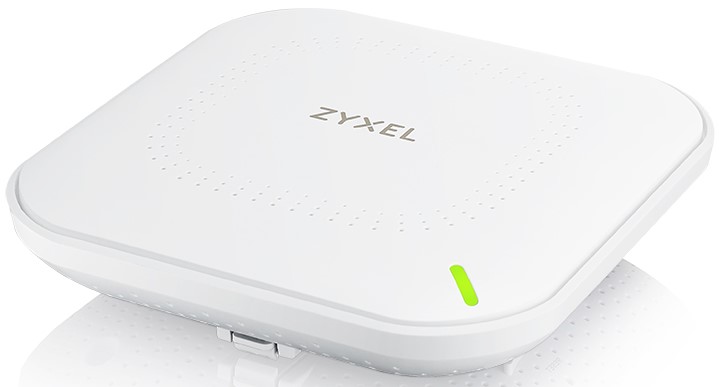 Точка доступа ZYXEL NebulaFlex NWA50AX WiFi 6, 802.11a/b/g/n/ac/ax (2,4 и 5 ГГц), MU-MIMO, антенны 2x2, до 575+1200 Мбит/с, 1xLAN GE, PoE, без поддерж