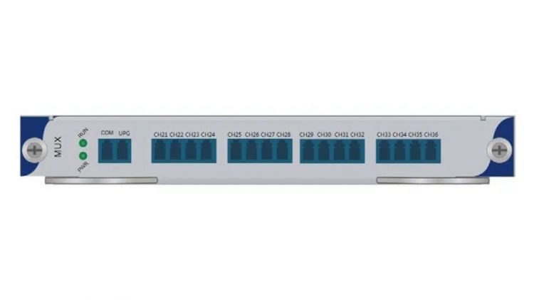 Модуль QTECH QWM-8000-ODM16*2 DWDM ввода/вывода на 16 каналов, 100ГГц, 2-х волоконная линия