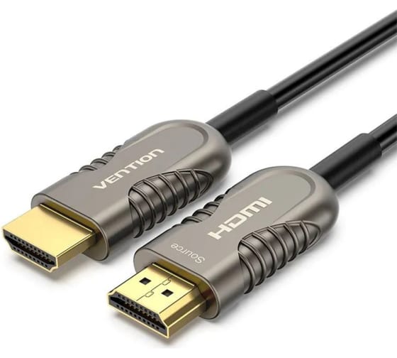 Кабель интерфейсный Vention AAZBX HDMI v2.1 19M/19M - 50м, черный