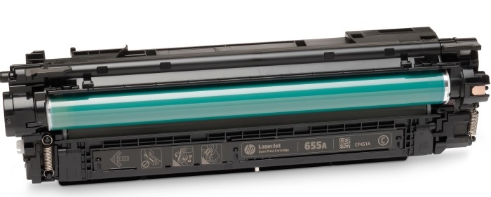  Картридж HP CF453A № 655A для HP CLJ M652/M653/MFP M681/M682 10500 стр, пурпурный