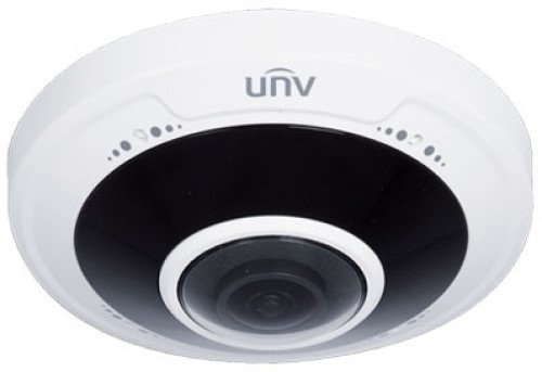 Видеокамера IP UNIVIEW IPC815SB-ADF14K-I0 Fisheye IP антивандальная 1/2.8 5 Мп КМОП 30 к/с, ИК-подсветка до 10м., 0.01 Лк F2.0, объектив 1.4 мм