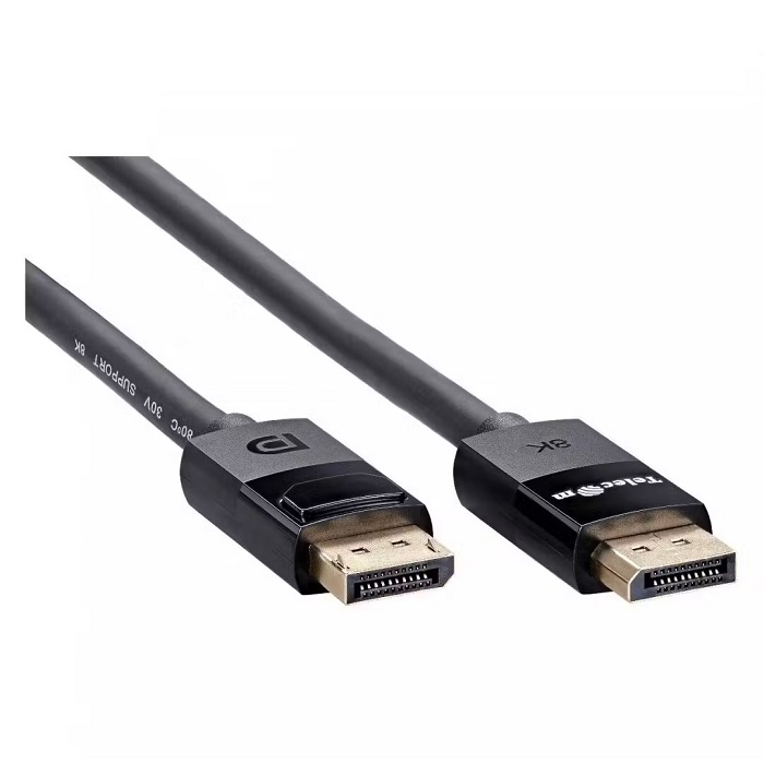 Кабель интерфейсный DisplayPort Telecom TCG755-5M соединительный DP-DP 1.4V 8K/60Hz 5м, медь