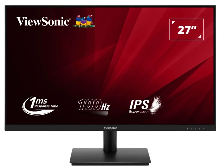 Монитор 27 Viewsonic VA270-H черный IPS LED 16:9 HDMI матовая 250cd 178гр/178гр 1920*1080 100Hz VGA FHD