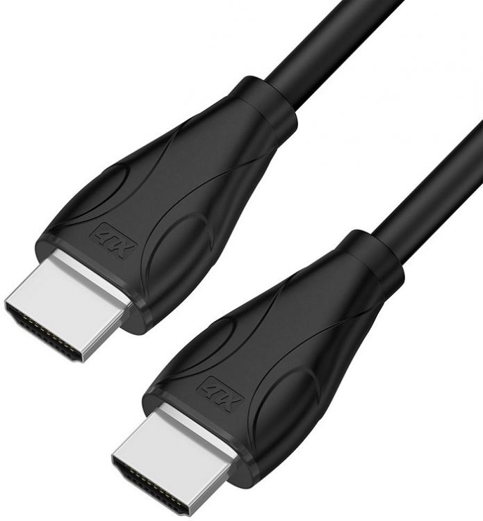 Кабель интерфейсный HDMI 4PH 4PH-R90155 1.5m HDMI v2.1 черный, Ultra HD 8K 60Hz, 4K 144Hz, 48 Гбит/с, 3D, 1000726604