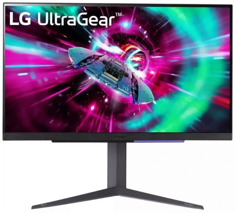  Монитор 32 LG 32GR93U-B Black с поворотом экрана, IPS, 3840x2160, 144Hz, 1 ms, 178°/178°, 500 cd/m, 1000:1, 2хHDMI