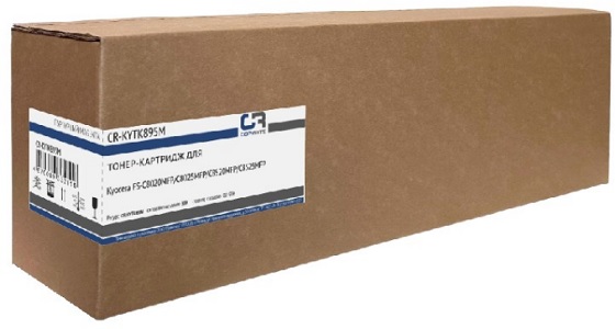  Тонер-картридж CopyRite CR-KYTK895M для Kyocera FS-C8020MFP/C8025MFP/C8520MFP/C8525MFP, TK-895M, 6000cтр, magenta