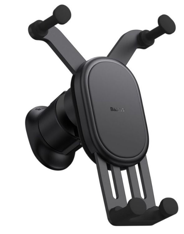 Держатель Baseus SUWX030001 автомобильный с беспроводной зарядкой Stable Gravitational Wireless Charging Car Mount Pro 15W (крепление в воздуховод) Bl