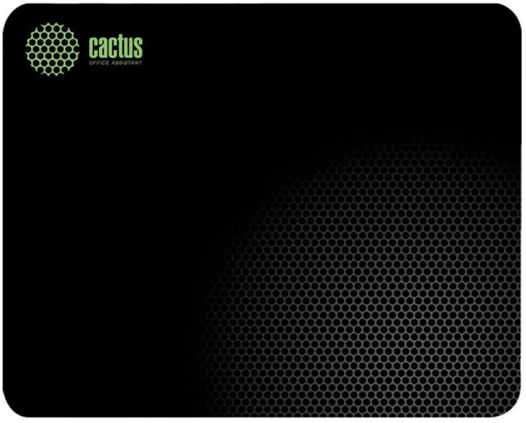 Коврик для мыши Cactus CS-MPC-D02S Black Mesh 250x200x3мм