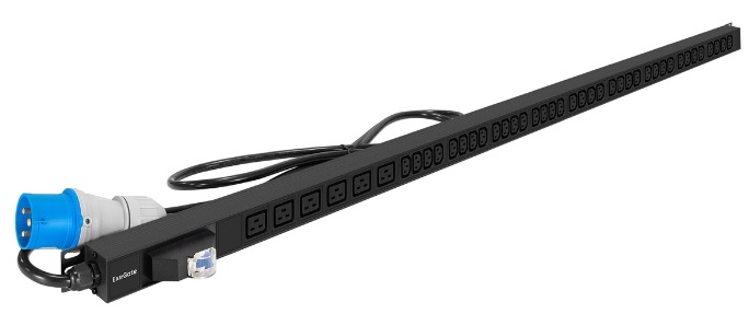 Блок розеток Exegate PDU-V636 Al-36C136C19-IEC309-32A-1P EX296171RUS вертикальный ServerPro (19, 1U, Алюминий, 36 IEC 320 C13, 6 IEC 320 C19, IEC 603