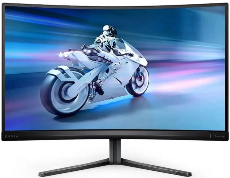  Монитор 27 Philips 27M2C5200W LCD, 1920х1080, 1 мс, 300 кд/м2,3000:1, 80M:1, 16.7M, 178°/178°, 16:9, VA, Curved, nonGLARE, 280 Hz, 2xHDMI, DP, Height