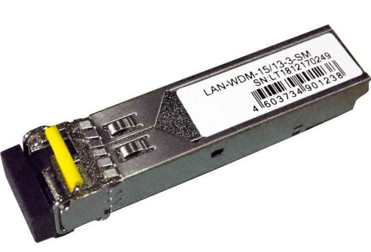   Xcom-Shop Модуль SFP Lanmaster LAN-WDM-15/13-3-SM BIDI , 1.25G, 1550nm / 1310nm, 3 km, LC, DDM