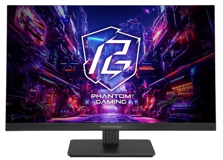 Монитор 27 ASRock Phantom Gaming PG27FFT1B 1920x1080 LED, 16:9, IPS, 450cd, 1000:1, 1ms, 178/178, DP, 2*HDMI, audio, 180Hz, Speakers, tilt, VESA, bla