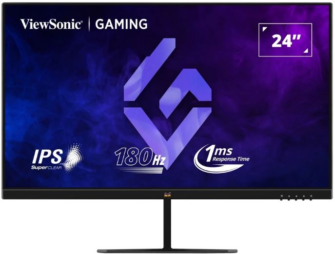 Монитор 23,8 Viewsonic VX2479-HD-PRO серый, IPS LED 16:9, HDMI, матовая 250cd 178гр/178гр 1920*1080 165Hz FHD DP