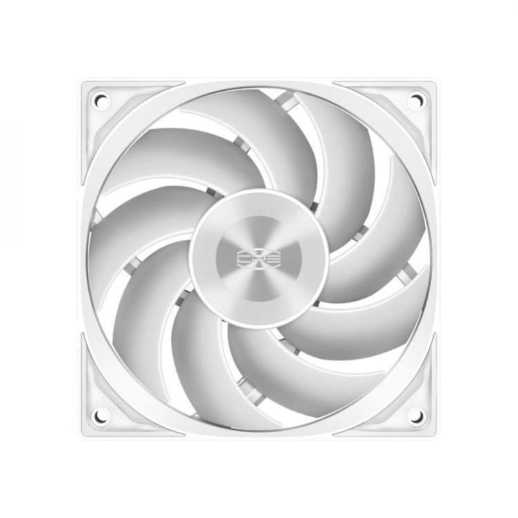 Вентилятор для корпуса PCCooler F5R120 WH 120x120x25mm, 2200RPM, 86.73CFM, 32dBA, 4-pin PWM, White