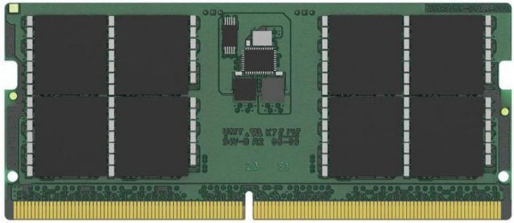 Модуль памяти SODIMM DDR5 32GB Kingston KVR48S40BD8-32 4800MHz CL40 2Rx8 1.1V 16Gbit (retail)