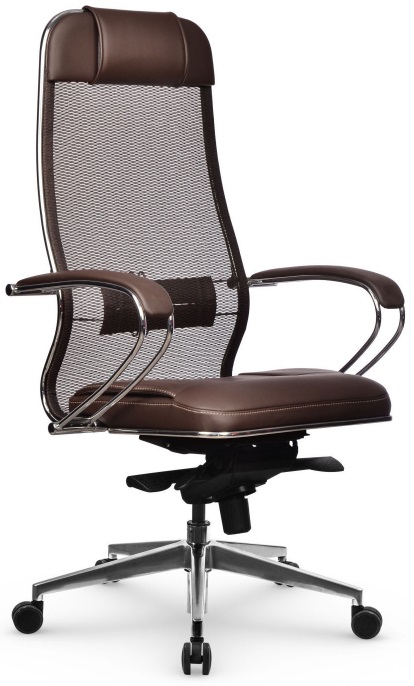 Кресло офисное Metta Samurai SL-1.041 MPES Цвет: Темно-коричневый.