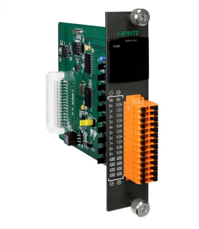 Модуль ICP DAS I-97017Z CR 10/20-channel Analog Input Module with High Voltage Protection (RoHS)