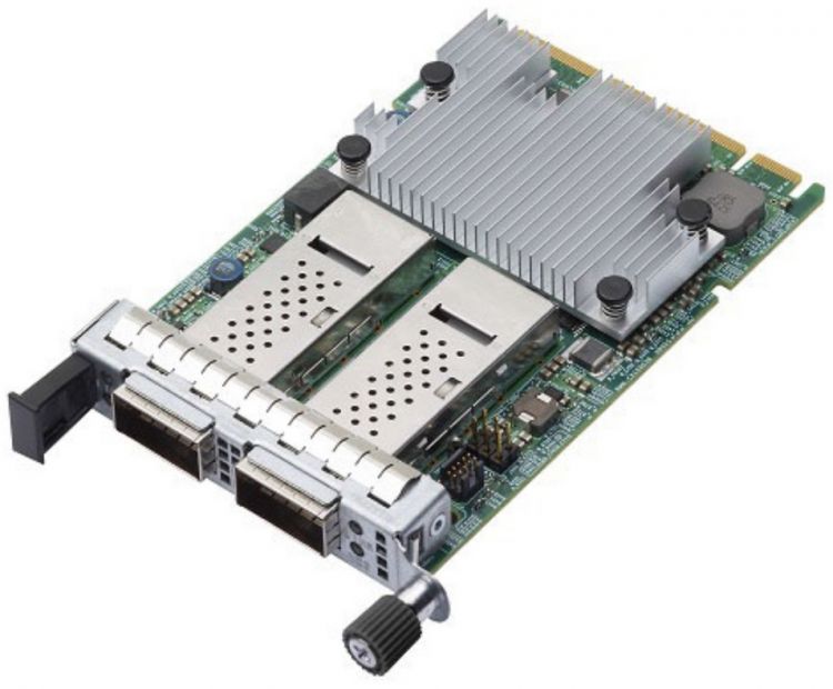 Сетевой адаптер Broadcom BCM957508-N2100G NetXtreme N2100G 2x100GbE (100/50/25/10GbE), PCIe 4.0 x16, QSFP56, BCM57508, OCP 3.0, Ethernet Adapter