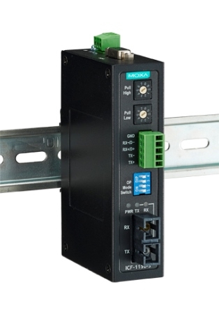 Конвертер MOXA ICF-1150-S-SC Industrial RS-232/422/485 to Fiber Optic Converter, SC Single-mode