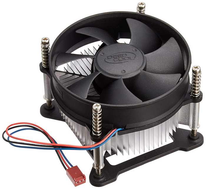 Кулер Deepcool CK-11508 V2 S115x (алюминий,92x92x25 мм,1800rpm, 29.8 CFM, 24.7dBA, 3-pin) Ret