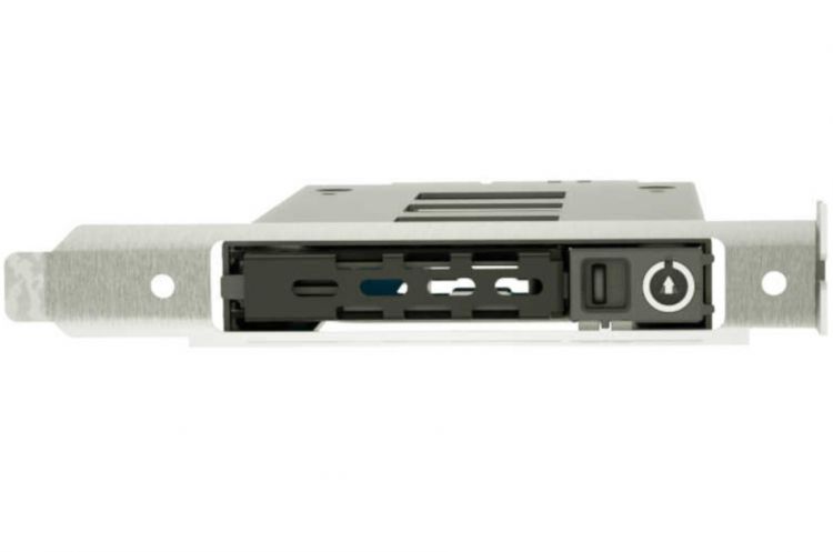 Корзина Procase E2-010-NVME-BK 1*2.5 (10mm) Tri-mode (NVME и SATA3/SAS 24Gb) (черный) hotswap trayless mobie rack module (1x expantion slot)