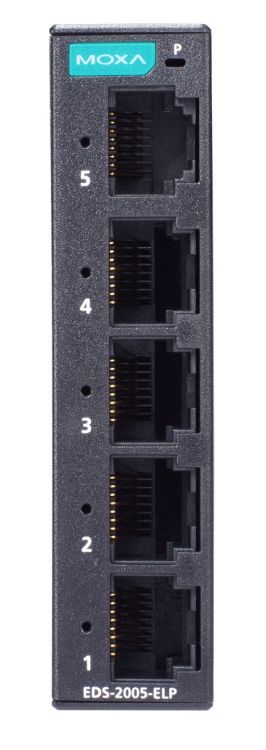   Xcom-Shop Коммутатор MOXA EDS-2005-ELP 5-Port Entry-level Unmanaged Switch, 5 Fast TP ports