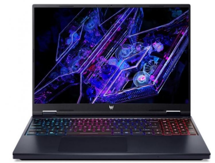 Ноутбук Acer Gaming PH16-72-908D NH.QRAEM.001 i9-14900HX/32GB/1024GB SSD/GeForce GTX 4080 12GB/16 WQXGA IPS/WiFi/BT/cam/noOS/black