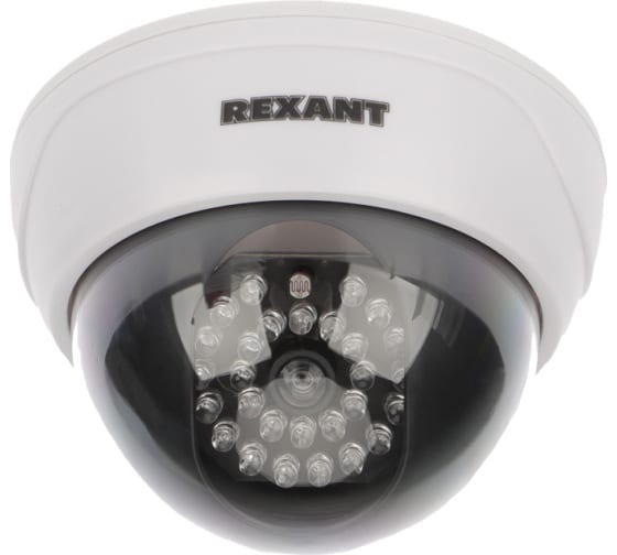Муляж камеры видеонаблюдения Rexant 45-0305 внутренней установки RX-305