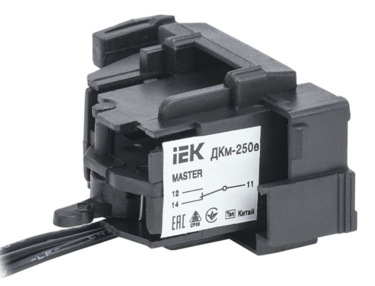 Контакт дополнительный IEK SVA31D-DK-1-02 ДКм-250е (ДКм-35) MASTER эл. р.